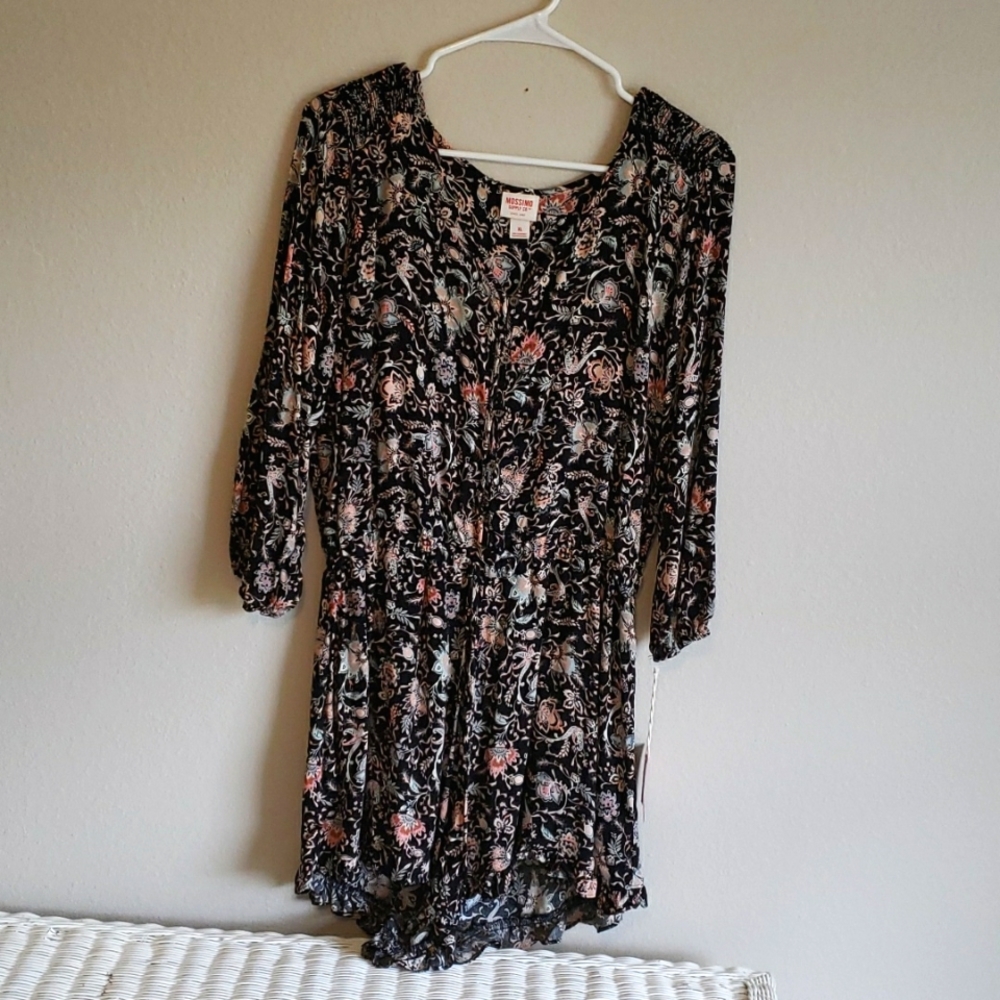 Mossimo 3/4 sleeve romper, size XL